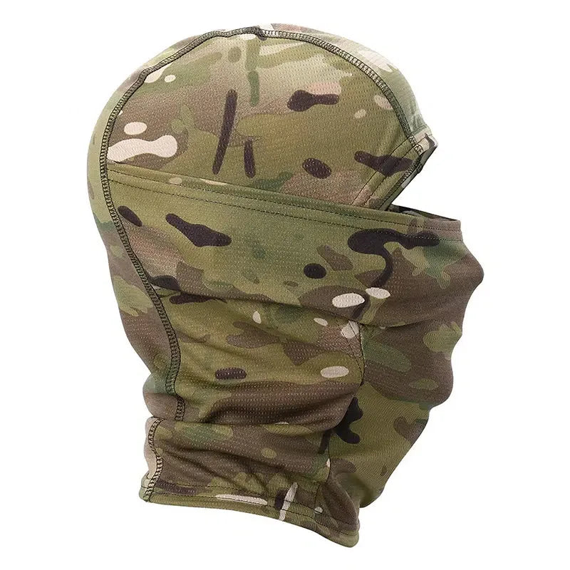 Camo Mask Forest Tree Print Design Skullies Beanies Hunt Breathable Mesh Balaclava  Hats Bonnets Tactical Camouflage Ski